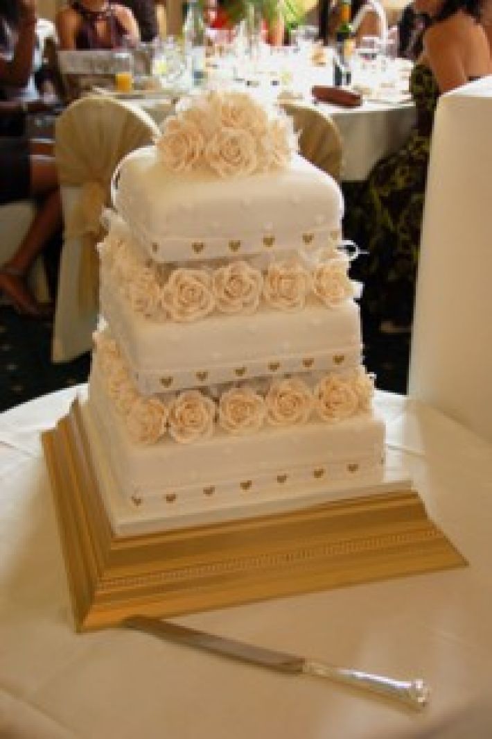 Clarisse vintage wedding cake Cakes Sussex